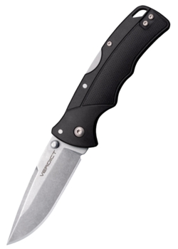 Cold Steel, Verdict Foldekniv, Spear Point, 4116SS, Sort