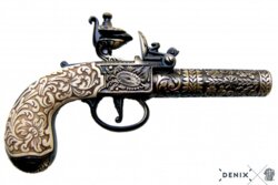 Denix, Flintlås Pistol, Messing