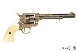 Denix, Replika Colt Peacemaker Revolver, Ivory Indgraveret