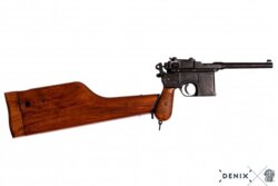 Denix, Replika Mauser C96 Pistol, Riffel Kolbe, Tyskland 1896