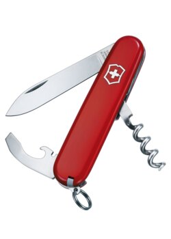 Victorinox, Waiter Schweizer Kniv, Rød, 9 Funktioner