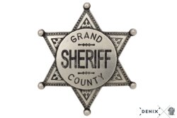 Denix Sheriffstjerne, Grand County, Nikkel