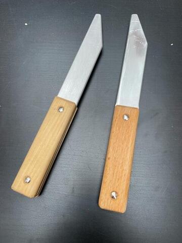 Alu/træ kniv