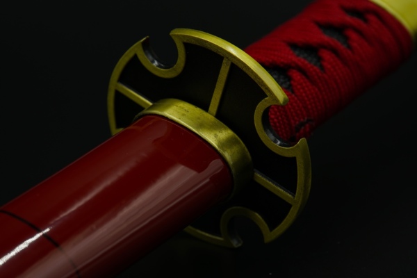 Sandai Kitetsu Katana - One Piece - Tsuba