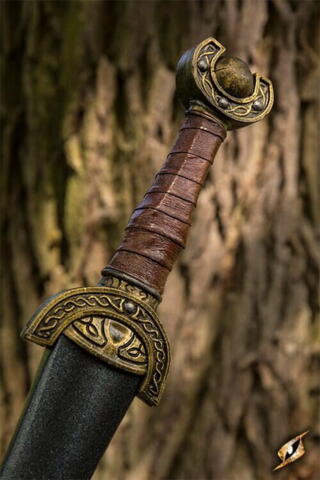 Celtic Leaf Sword - 85 cm - Greb