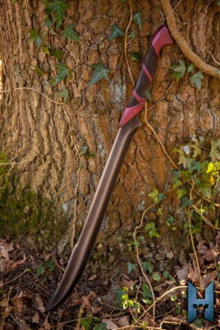 Elven Hunter Blade 75 cm Wood/Red