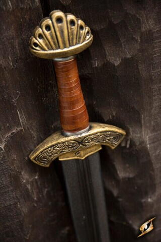 Viking Sword - 100 cm - Greb og pommel