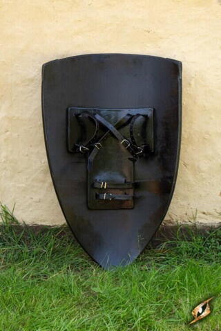 Templar Shield - Black - Bagside
