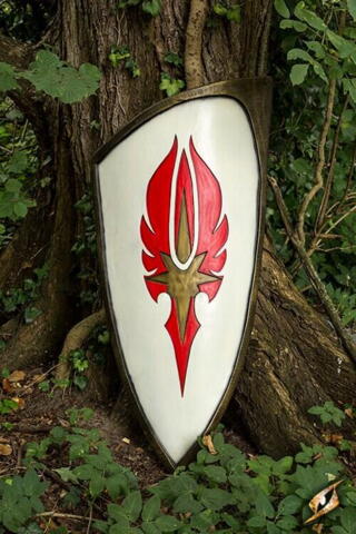 Elf Shield - L - Red