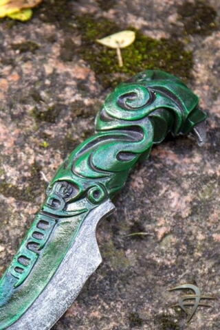Eldarian Dagger - 16 cm - Green - Greb