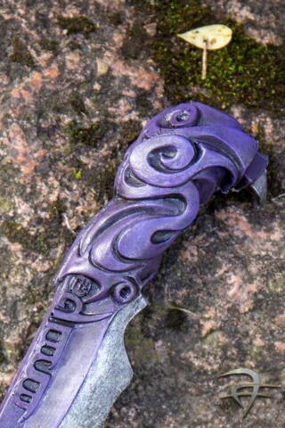 Eldarian Dagger - 16 cm - Purple - Greb