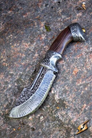 Hunters Knife - 21 cm - Steel