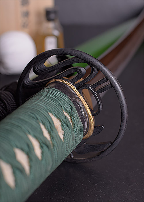 Hanwei, Bamboo Snake Katana - Tsuba