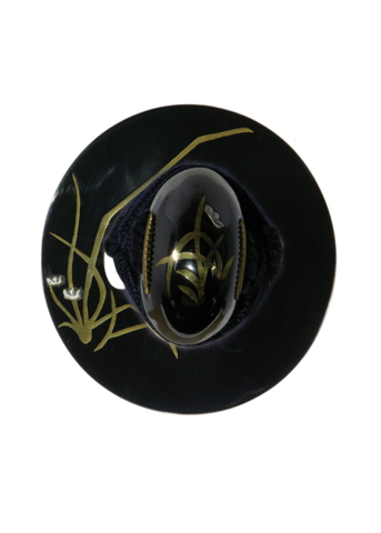 Hanwei, Orchid Wakizashi - Tsuba