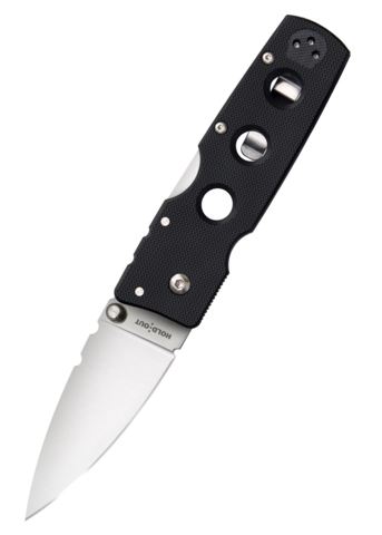 Cold Steel, Hold Out Foldekniv, 3'', S35VN, Plain Edge