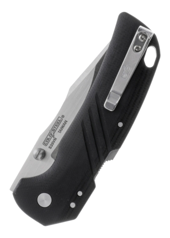 Cold Steel, Engage Foldekniv, Clip Point, 3'', Sort G10 - Foldet