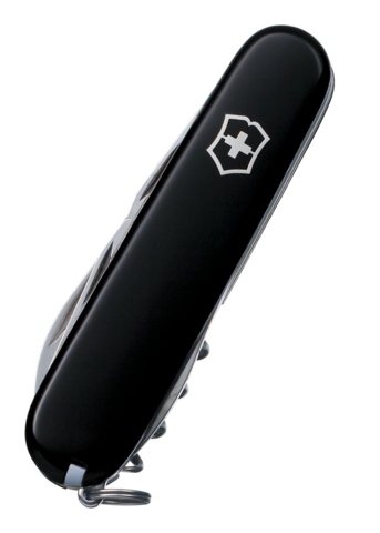 Victorinox, Spartan Schweizer Kniv, Medium, Sort - Foldet