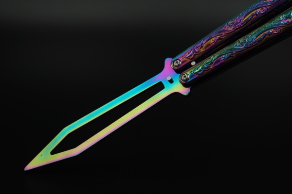 Butterflykniv Til Træning, Dragon - Klinge