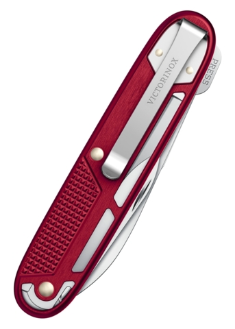 Victorinox, Synergy Alox, 93mm, Rød - Bælte Clips