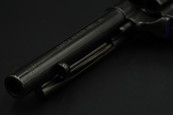 Kolser, Replika Colt Single Action Cavalry Revolver, USA 1973, Sort - Løb