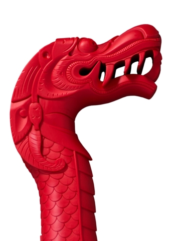 Cold Steel, Attrap Lucky Dragon Walking Stick - Drage Hoved