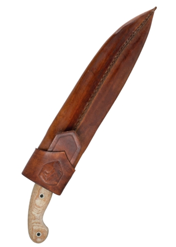 Condor, Primitive Bush Mondo Kniv - Læder Skede