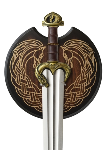 United Cutlery, Lord Of The Rings, Eomer's Sværd Guthwine - Vægbeslag