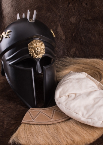 Battle Merchant, Italo-Corinthian Hjelm Med Plume