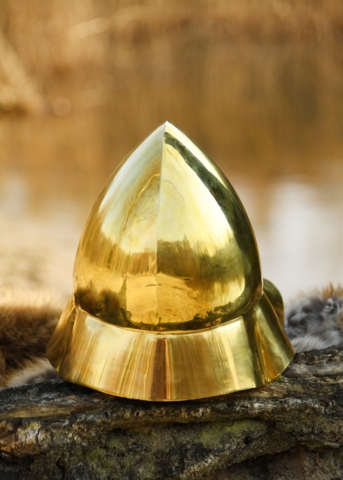 Battle Merchant, Græsk Boeotian Hjelm, 4' Århundrede f.Kr - Bag