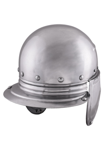 Battle Merchant, Ciltec 'Port Bei Nidau' Hjelm, Stål - Bagside