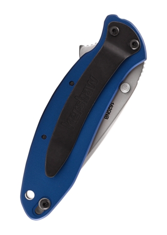 Kershaw, Scallion Foldekniv, Navy - Lukket