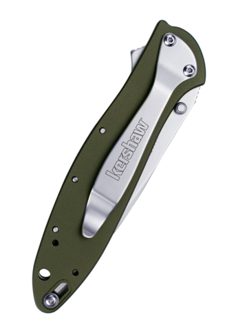 Kershaw, Leek Foldekniv, Oliven - Lukket