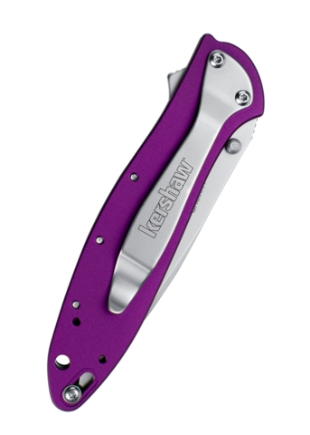 Kershaw, Leek Foldekniv, Lilla - Lukket