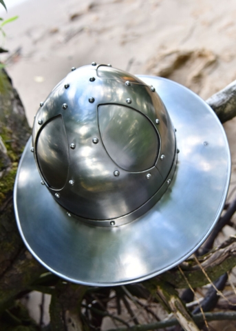 Ulfberth, Kettle Hat, Kæbebeskytter, 1,6mm Stål - Krone