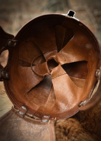 Battle Merchant, Intercisa II Hjelm - Inderside