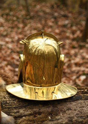 Battle Merchant, Auxiliary Infantry Hjelm, von Gravert (Niederbieber) - Bagside