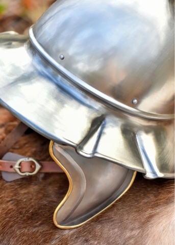 Battle Merchant, Celtic Hjelm, 1. århundrede e.Kr - Kæbebeskytter