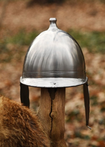 Battle Merchant, Celtic Montefortino Hjelm - Bagside