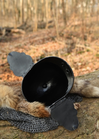 Battle Merchant, Celtic Montefortino Hjelm - Inderside