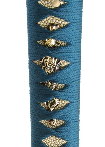 United Cutlery, Shikoto Hammer-Forged Longquan Master Teal Katana - Greb