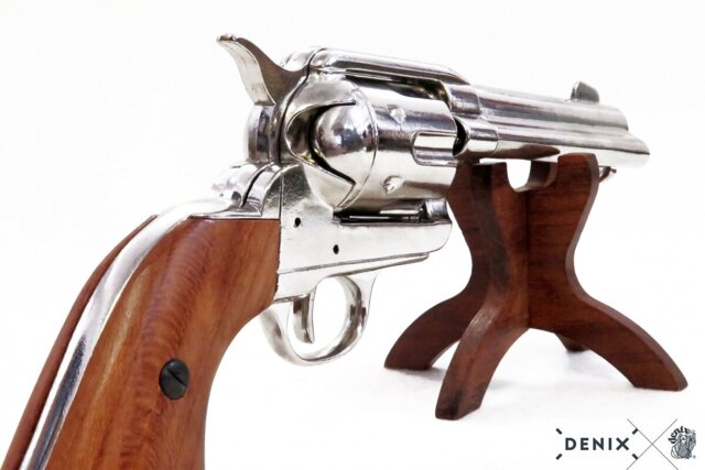 Denix, Colt Peacemaker 45. Nikkel