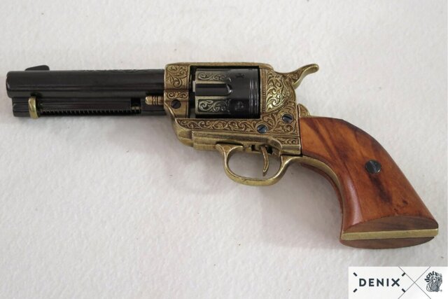 Denix, Replika Colt Peacemaker 45. Messing