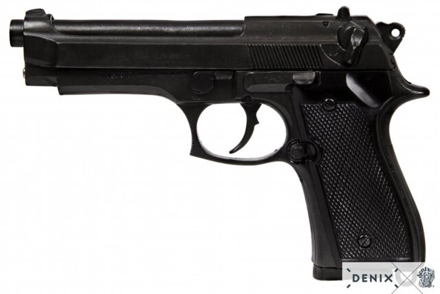 Denix, Replika Beretta Pistol, 92 F.9 mm, Parabellum