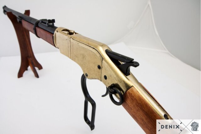 Denix, Replika Winchester Riffel, Mod. 66, USA 1866, Messing