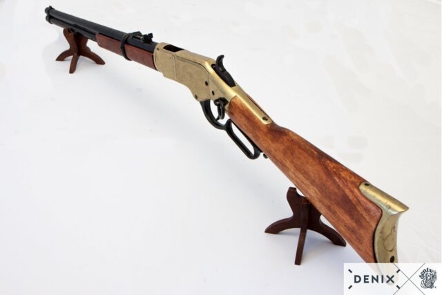 Denix, Replika Winchester Riffel, Mod. 66, USA 1866, Messing