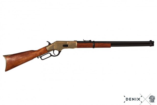 Denix, Replika Winchester Riffel, Mod. 66, USA 1866, Messing