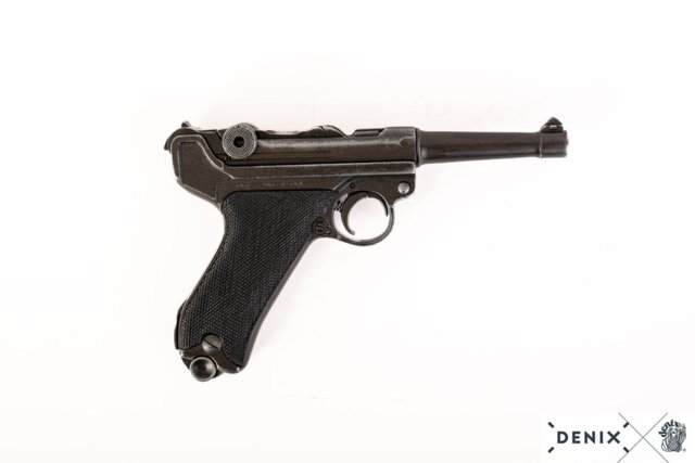 Denix, Replika Parabellum Luger P08 Pistol, Rustik
