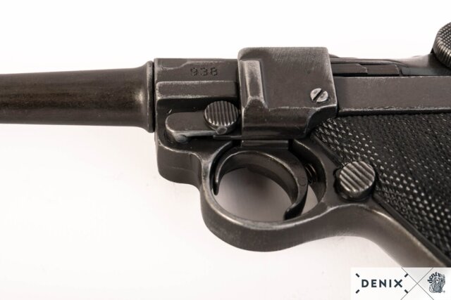 Denix, Replika Parabellum Luger P08 Pistol, Rustik