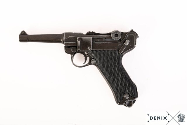 Denix, Replika Parabellum Luger P08 Pistol, Rustik