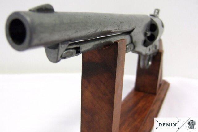 Denix, Replika Colt Mod. M, 1860, Sølvfarve